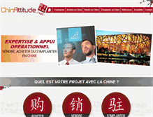 Tablet Screenshot of chinattitude.net